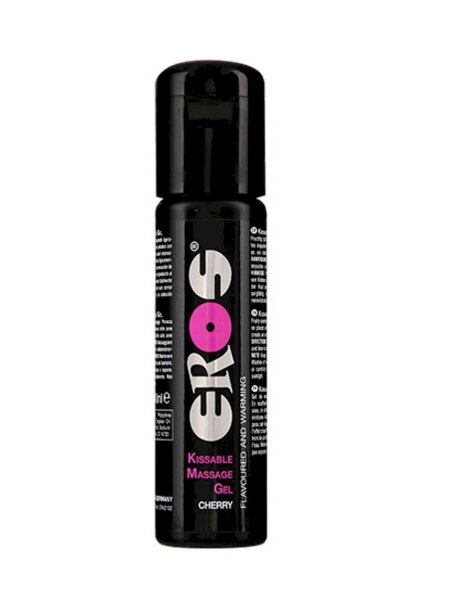 Eros Megasol  Kissable Massage Gel 100ml Cherry