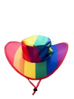 Rainbow Hat Foldable with Bag