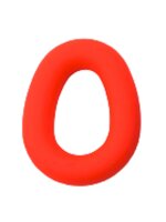 Liquid Silicone Hero Ring Red