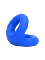 Liquid Silicone Rugby Ring Blue