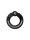 Silicone Steel Fusion Ring Holeshot XLarge Black