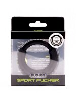 Silicone Steel Fusion Ring Boost XLarge Black
