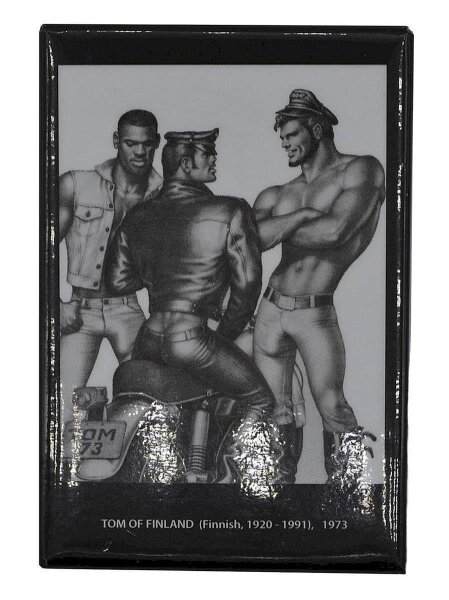 Tom of Finland Magnet Tom`s Bike