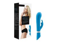 BWILD DELUXE BUNNY VIBE, 6 FUNKTIONEN, SILIKON, BLAU, 19,...