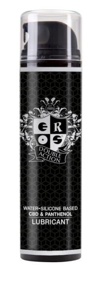 Eros Double Action Water-Silicone Based + CBD + Panthenol Lubricant 200ml