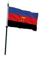 Polyamory Pride Hand Flag / Handflagge