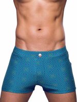 2Eros Print Bondi Bar Beach Swim Trunks Jade