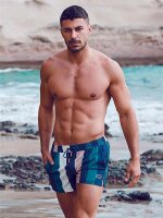 2Eros Print Swim Shorts Stripes