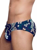 2Eros Print Swimwear Brief Python