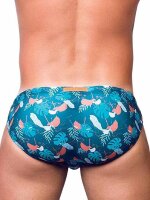 2Eros Print Swimwear Brief Monstera