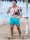 2Eros Bondi Bar Beach Swim Shorts Aqua (Series 3)