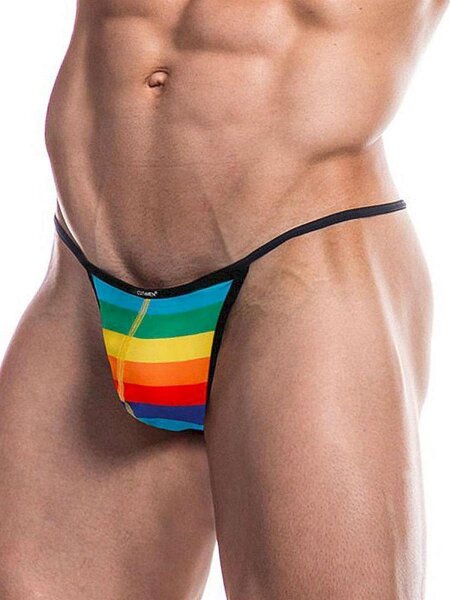 Cut4Men String Underwear Rainbow