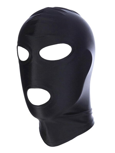 RudeRider Elastane Hood Open Eyes And Mouth Black