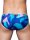 2Eros Print Swim Briefs V10 Kai Blue