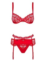 Obsessive Heartina set red