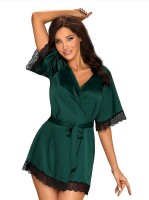 Obsessive Sensuelia Robe Green