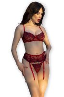 Chilirose Dessous-Set CR4607 rot