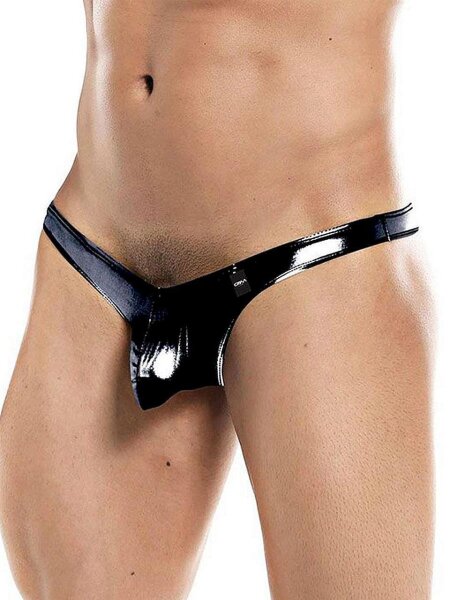 C4M Pouch Enhancing Thong Underwear BlackSkai