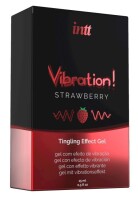 Vibration! Strawberry Tintelende Gel