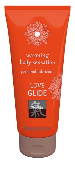 Love Glide Wärmende Gleitgel auf Wasserbasis - 100 ml