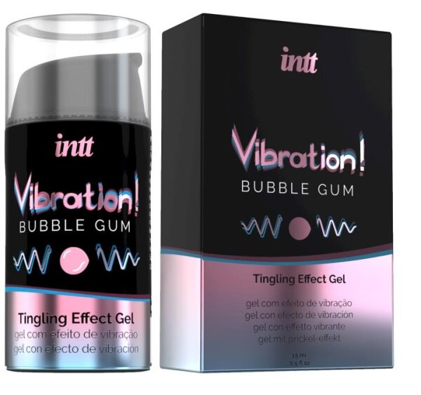 Vibrationen! Bubble Gum Tingling Gel