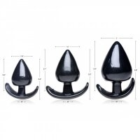 Triple Spades 3-teiliges Analplug Set