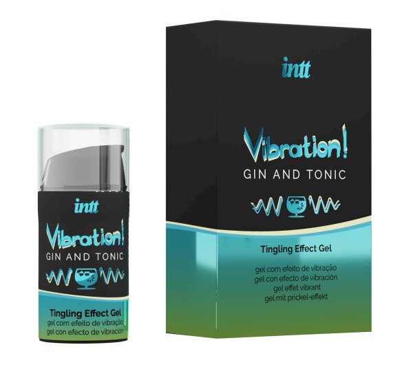 Vibrationen! Gin & Tonic Prickelndes Gel