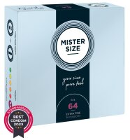 Mister Size 64mm pack of 36