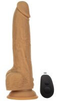 9" Thrusting Dong RC Caramel