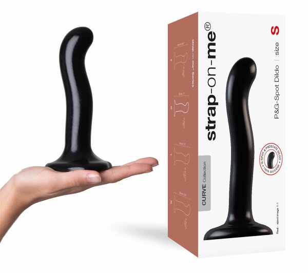 Strap On Me - Point - Dildo zur G- und P-Punkt-Stimulation - Größe S