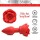 Vibrierender Rose Analplug mit Fernbedienung - Klein