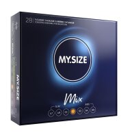 MY.SIZE Mix 57 mm Kondome - 28 Stück