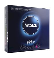 MY.SIZE Mix 64 mm Kondome - 28 Stück
