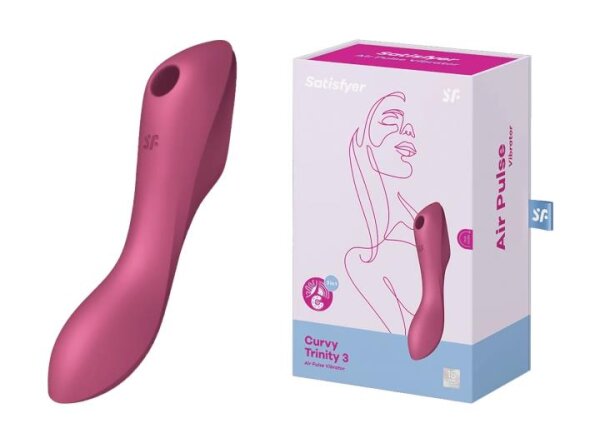 Satisfyer Curvy Trinity 3 - Rot