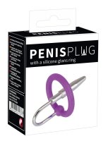 Penis Plug+Silicone Glans Ring