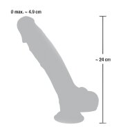 Medical Silicone Dildo 24 cm