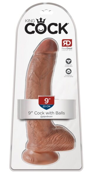 KC 9 Cock with Balls Tan