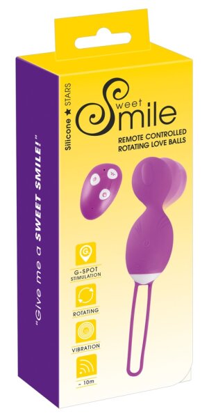 Sweet Smile Rotating Love Ball