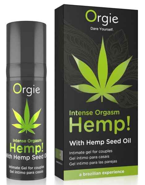 Orgie Intense Orgasm Hemp!15ml