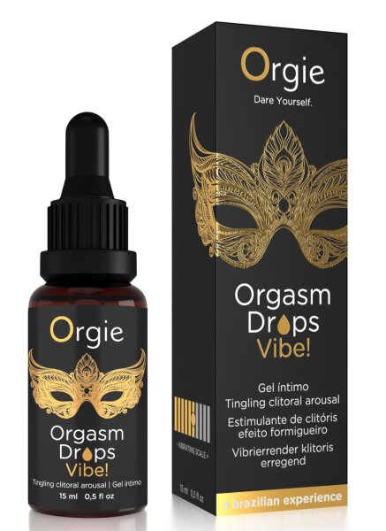 Orgie Orgasm Drops Vibe! 15 ml