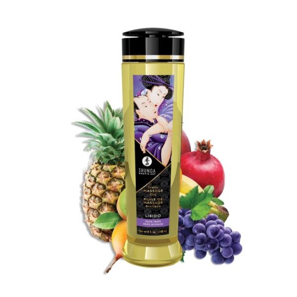 Shunga Oil Libido/Exotic  240