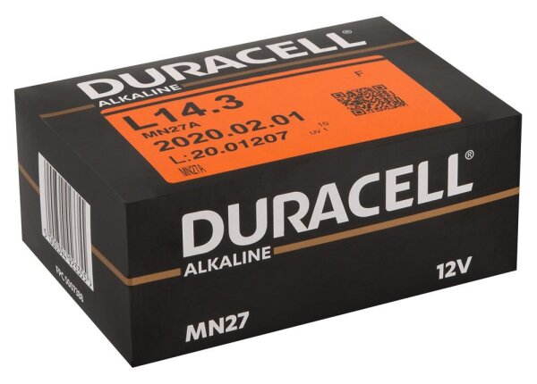 Batterie Duracell 27A 10x1er