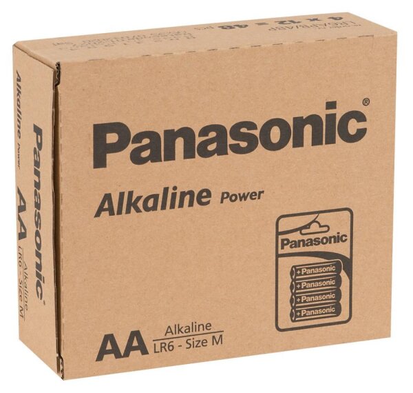 Batterie Panasonic AA 12x4er