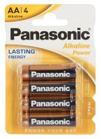 Batterie Panasonic AA 12x4er