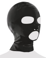 Latex Kopfmaske schwarz