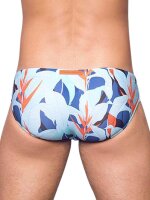 2Eros Print Swim Briefs V10 Caribbean Twist