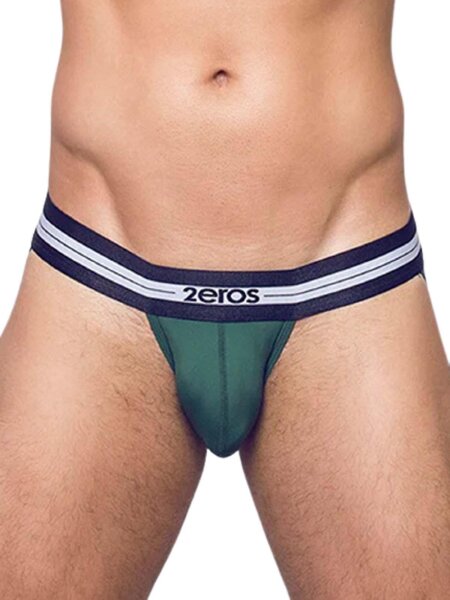 2Eros AKTIV Helios Jockstrap Underwear Hunter Green