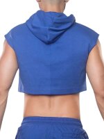 Supawear Cropped Hoodie Blue