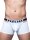 Supawear Ribbed Slashed Trunk Underwear White