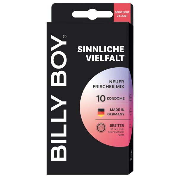 BILLY BOY Sinnliche Vielfalt 10 St. SB-Pack.